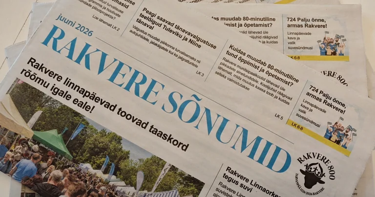 Rakvere Sõnumite juuninumber toob linna suveinfo