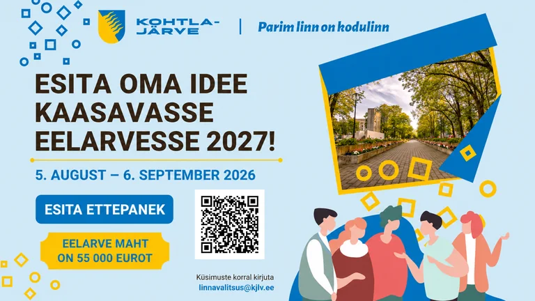 Kohtla-Järve ootab ideid: kuidas kasutada 55 000 eurot linna heaks