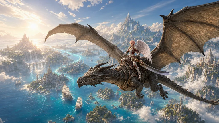 Lineage2AI AI MMORPG projekti illustratsioon 2
