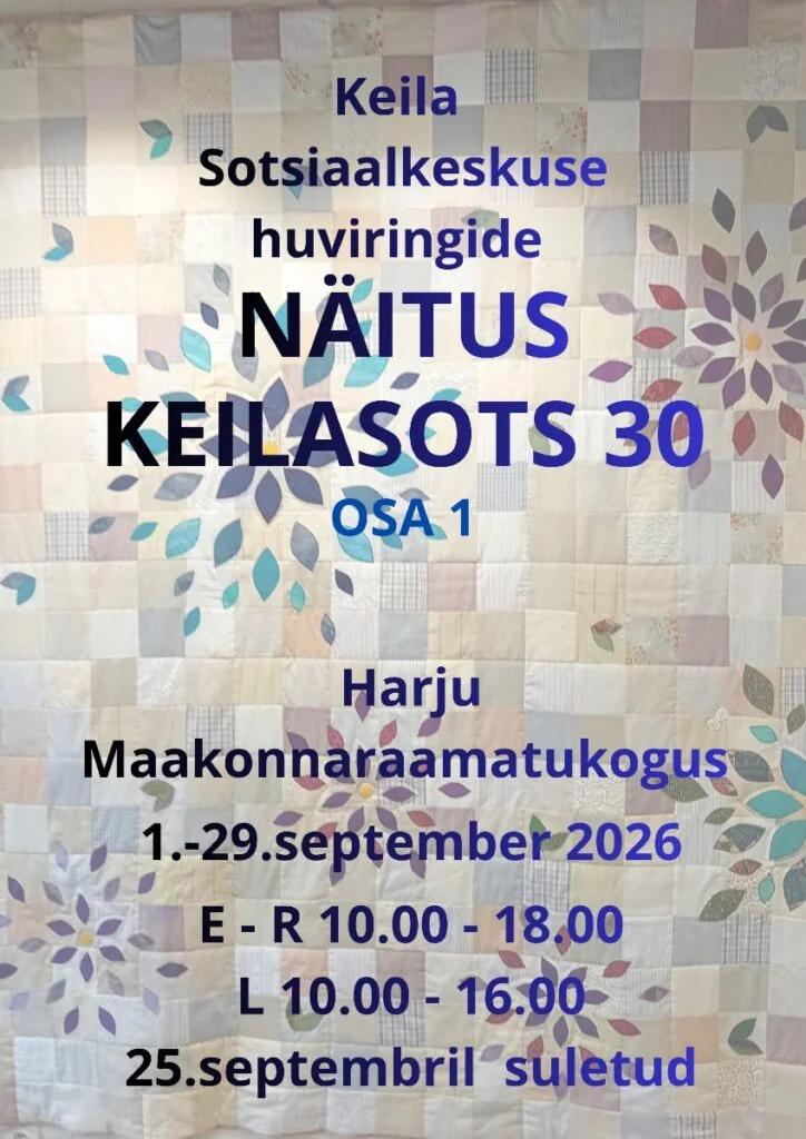 Keilas avaneb septembris huviringide näitus „KEILASOTS 30“
