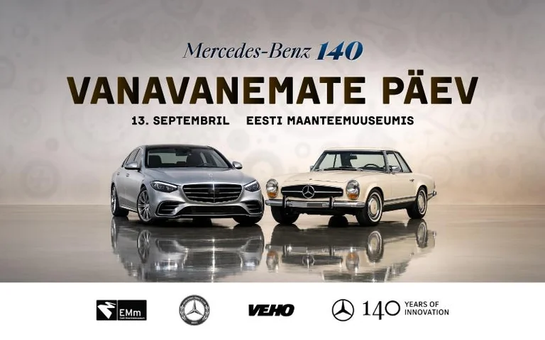 Põlvamaal tuleb Mercedes-Benzi vanavanemate päev