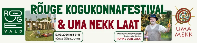 Rõuge kogukonnafestival tuleb 12. septembril tasuta