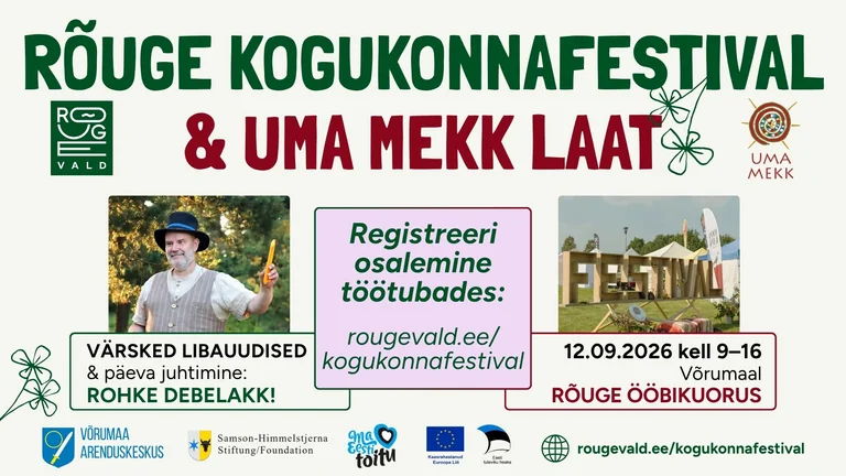 Rõuge kogukonnafestival tuleb 12. septembril tasuta