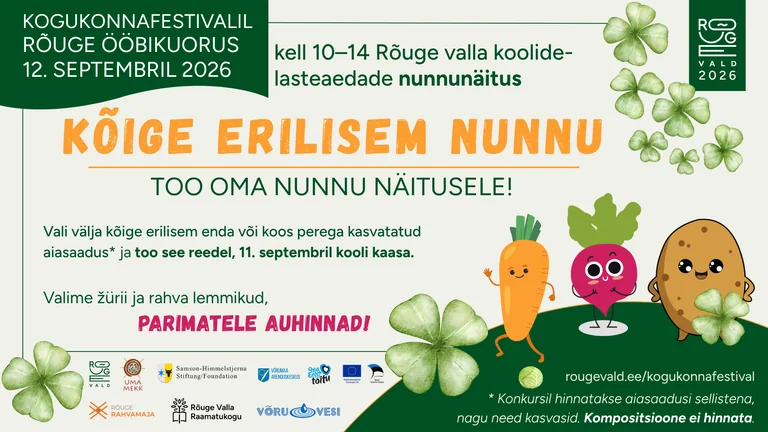 Rõuge kogukonnafestival tuleb 12. septembril tasuta
